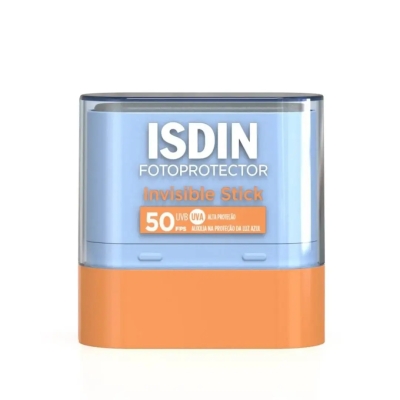 Protetor Solar Facial em Bastão Isdin Invisible Stick FPS 50 10g