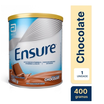 Suplemento Alimentar Ensure Sabor Chocolate 400g