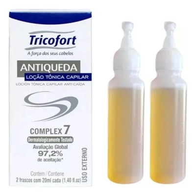 Tricofort Tonico Capilar Antiqueda 2 Frascos com 20ml Cada