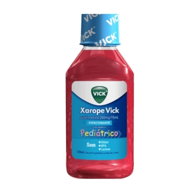 Xarope Vick Expectorante Pediátrico 200mg/15ml 120ml