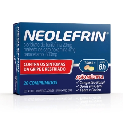 Neolefrin 20 cpr neo quimica