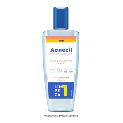 Acnezil sab liq facial 200ml cimed