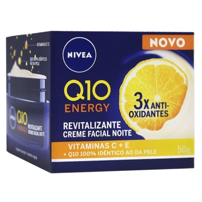 Nivea facial q10 vit c+e noite 50g 