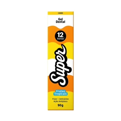 Gel Dental Cimed Super 12h Frutas Tropicais 90g