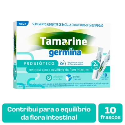 Probiótico Tamarine Germina 2bi 10 frascos de 5ml