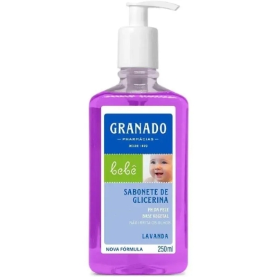 Sabonete Líquido de Glicerina Granado Bebê Lavanda 250ml