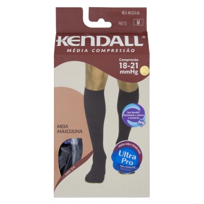 Meia kendall masc mc preta tam m 1812