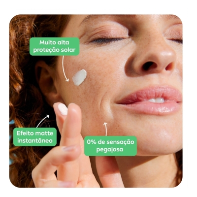 Protetor facial nivea fps 60 50ml p.oleosa efeito matte