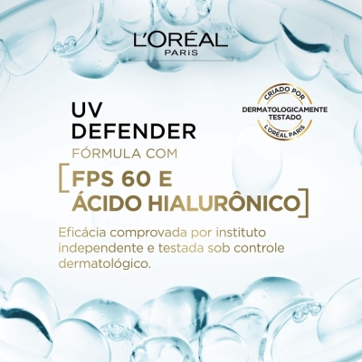 Protetor loreal uv def clara fps60 40gr