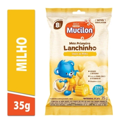 Snack Nestlé Mucilon Primeiro Lanchinho Tradicional Pacote 35g