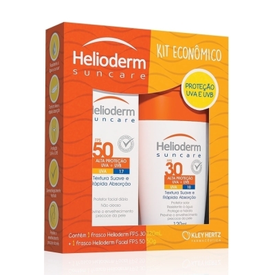 Helioderm fps30 120ml+prot fac fps 50 50g