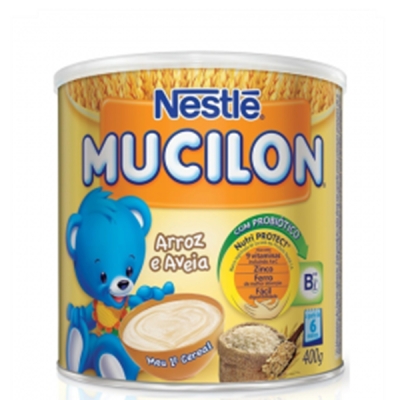 Mucilon 400g arroz/aveia 