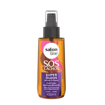 Óleo Nutrição Extraordinária Salon Line Sos Cachos Super Óleos 100ml