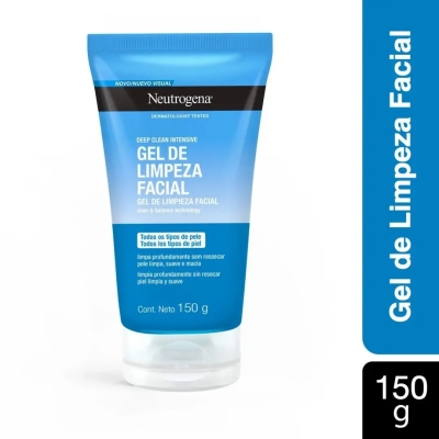 Gel de Limpeza Profunda Neutrogena Deep Clean Pele Mista a Oleosa 150g