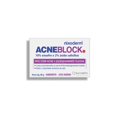 Acneblock sab barra s 80gr hertz