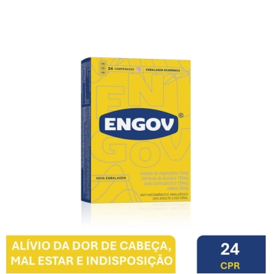Engov 24 Comprimidos