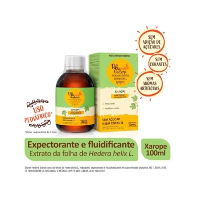 Blumel Hedera Extrato Seco de Hedera Helix L. 15mg/ml Xarope 100ml