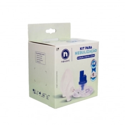 Kit Inalação Caixa Mod Encaixe Biquinho 2 Máscaras