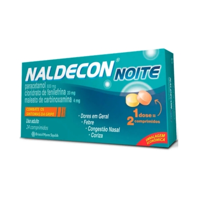 Naldecon noite 24cpr