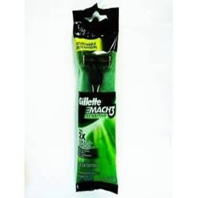 Apar barba gillette mach 3 sensitive 1 carga