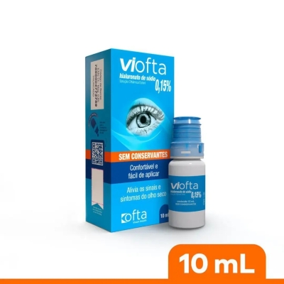 Viofta Solução Oftálmica Estéril 0,15% 10ml