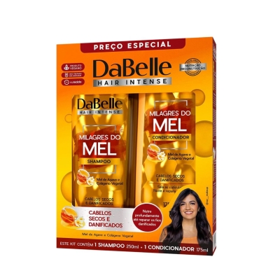 Kit DaBelle Milagres do Mel Shampoo 250ml + Condicionador 175ml