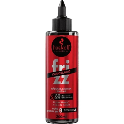 Máscara Líquida Antifrizz Haskell Frizz Cancelado 200ml