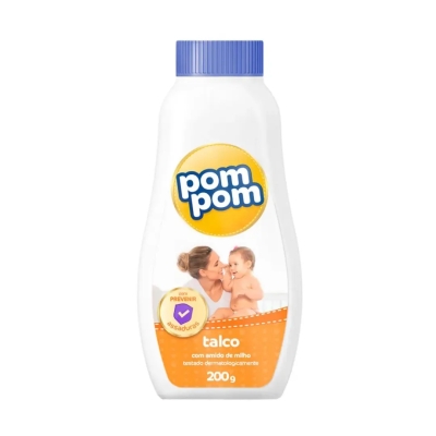 Talco Infantil PomPom 200g