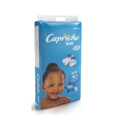 Fralda Capricho Baby Hiper XXG 40 Unidades