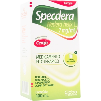 Specdera Hedera Helix L. 7mg/ml Xarope 100ml + Copo Sabor Cereja