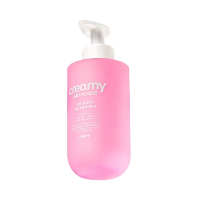 Emulsão de Limpeza Facial Creamy Skincare 200ml