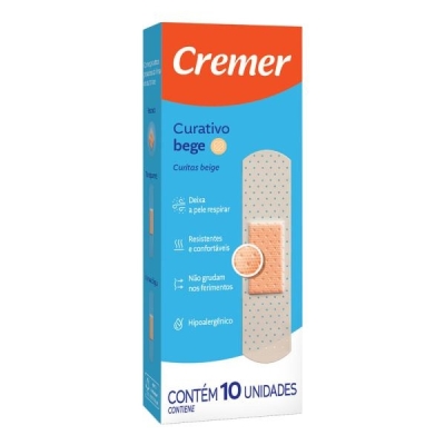 Curativo Cremer Bege 10 Unidades