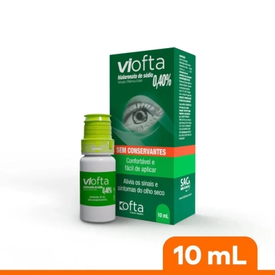 Solução Oftálmica Estéril ViOfta 0,40% 10ml