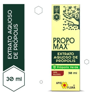 Extrato de Própolis Aquoso Propomax Sem Álcool 30ml