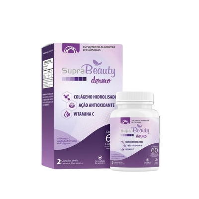 Suplemento Alimentar Supra Nutri Suprabeauty Dermo 60 Cápsulas 