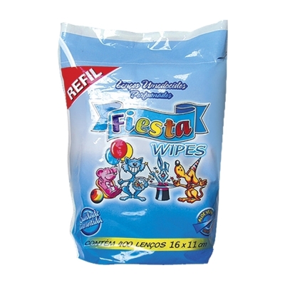 Lencos umed fiesta wipes 450un refil