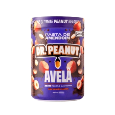 Pasta de Amendoim Dr. Peanut Avelã 400g