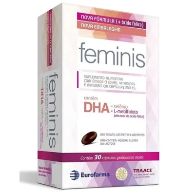 Suplemento Alimentar Feminis 30 Cápsulas