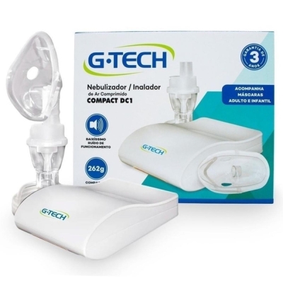 Nebulizador g-tech de ar comprimido dc-1