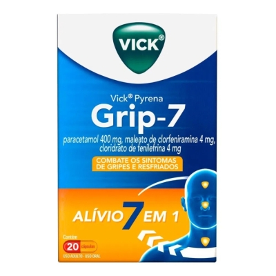 Vick pyrena grip-7 20 cps
