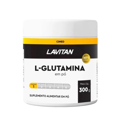 Glutamina Lavitan em Pó 300g