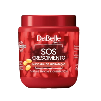 Máscara Capilar Dabelle SOS Crescimento 400g