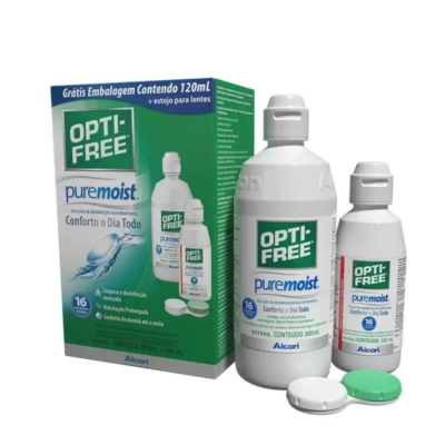Opti free puremoist 300+120ml+estojo