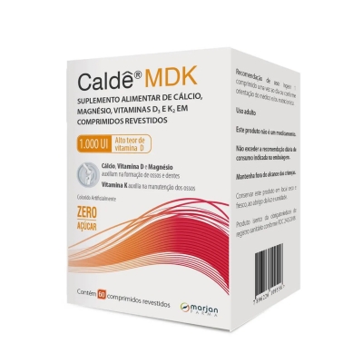 Caldê MDK 1000UI 60 Comprimidos 
