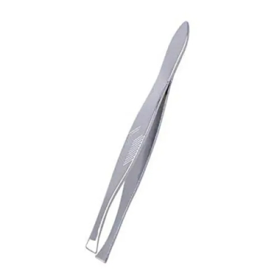 Pinça Profissional Marco Boni com Ponta Chanfrada, Ref.6120b