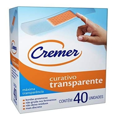 Curativo cremer care transparente 40 un