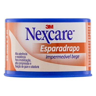 Esparadrapo 3m impermeavel 25mmx3m bege