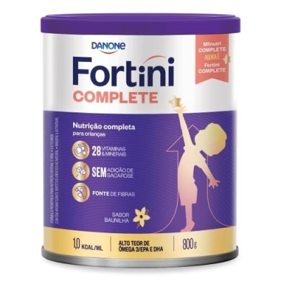Fortini complete 800g baunilha 