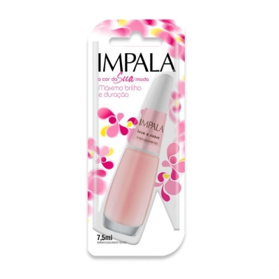 Esmalte Impala A Cor Da Moda Transparente Leve E Suave 7,5ml