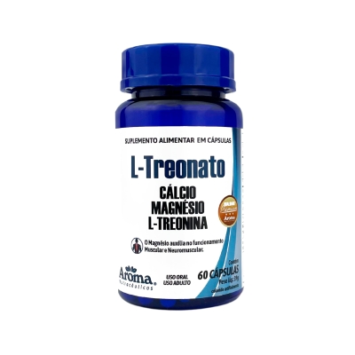 Magnésio L-Treonato 60 Cápsulas - Aroma